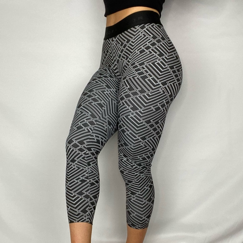 KORAL Vertex Knockout Logo Leggings High Rise Workout Yoga Casual Size Xs